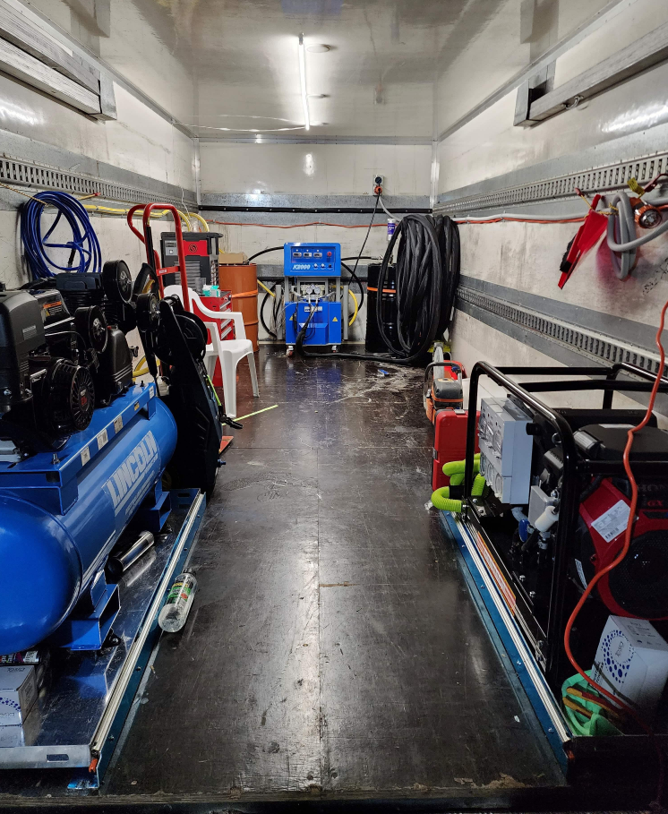 K2000-portable pu foam machine