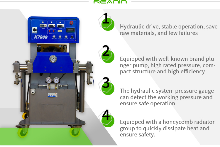 Hydraulic Polyurethane insulation foam machine