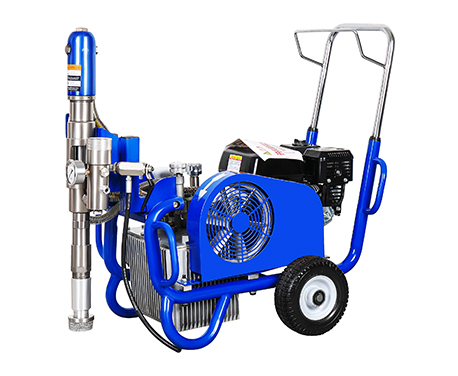 Airless spray machine