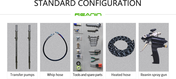China PU Polyurethane Spray Injection Insulation Machine