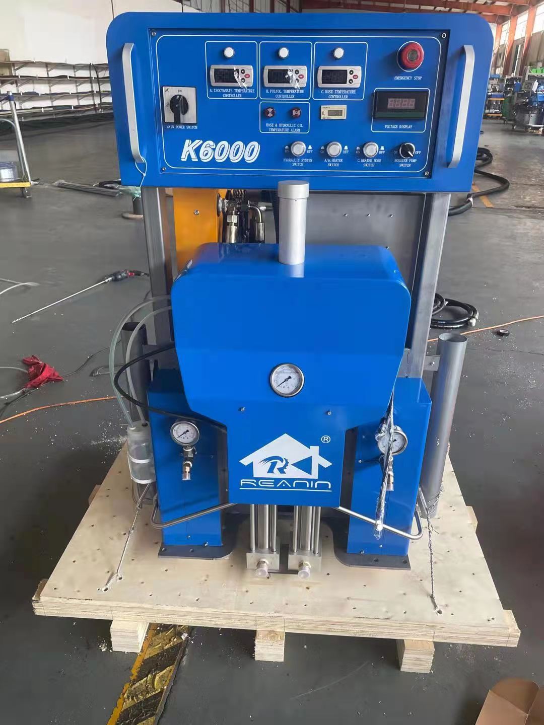 polyurethane spray foam machine